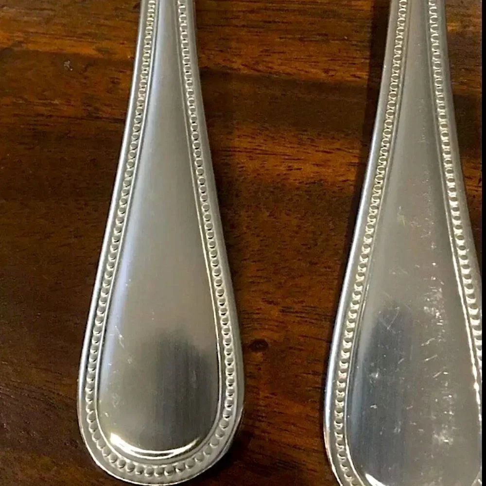 TOWLE Stainless Steel Beaded Antique Flatware